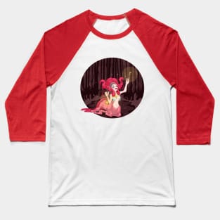 Rosey and the Queen of the Fireflies Baseball T-Shirt